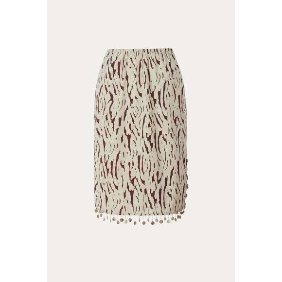NEW RACHEL COMEY women lastica midi skirt in multi - Picture 1 of 2